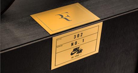 Une Nike Air Force 1 Low 07 spécialement conçue pour Roger Federer