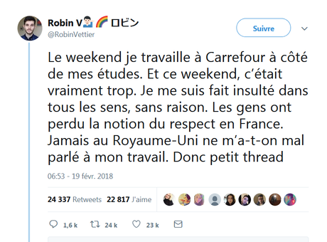 [Thread] le respect en France