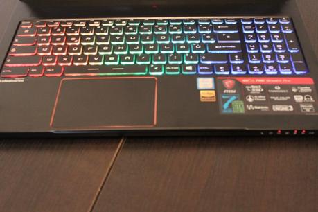Test MSI GS63 7RE Stealth Pro Screen156