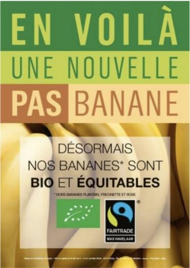 Monoprix ne vend désormais que des bananes bio issues du commerce équitable