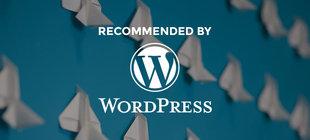 SiteGround est officiellement recommandé par Wordpress.org