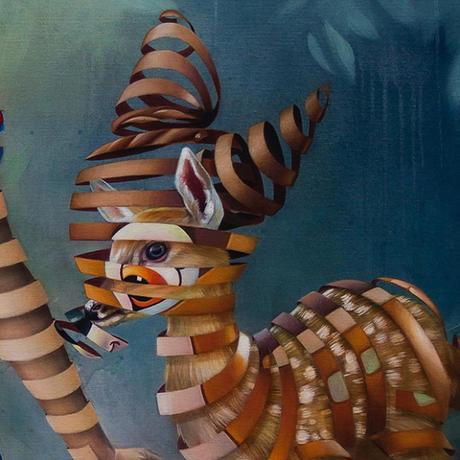 Trapped, une série d’illustrations réalistes piégées par les figures Disney Trapped, une série d’illustrations réalistes piégées par les figures Disney