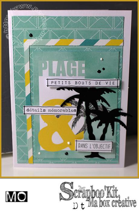 Carte Scrap #986 – DT Scrapboo’kit
