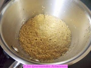Courge Turban farcie au poireau et au quinoa (Vegan)