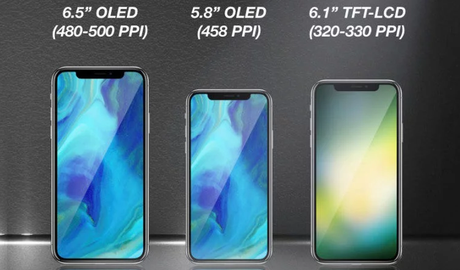 iPhone de 2018 : Kuo confirme 3 modèles, dont 2 de plus de 6 pouces