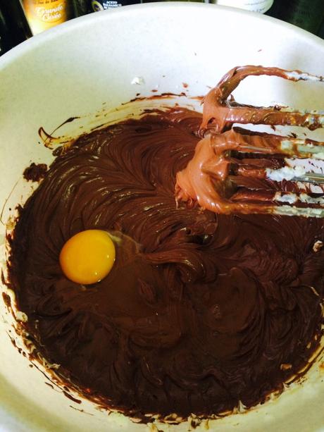 Gâteau chocolat et mascarpone de Cyril Lignac, mousse Kinder Bueno