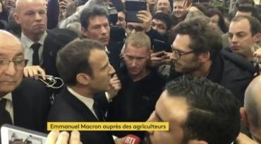 Emmanuel Macron : échange musclé avec un agriculteur au SIA à propos du glyphosate
