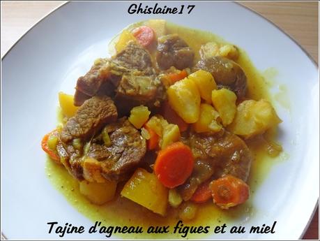 Tajine d'agneau aux figues et au miel Tajine d'agneau aux figues et au miel