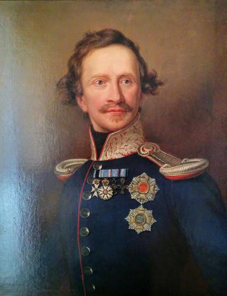 Un portrait de Louis Ier de Bavière par Joseph Karl Stieler
