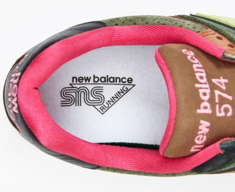 Une collaboration inédite avec la SNS x New Balance 574