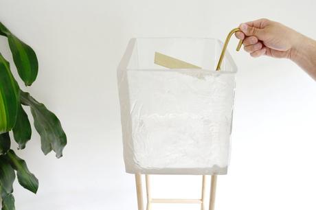 Zoom sur le design de Marija Dondovic exposé à la ToolsGalerie