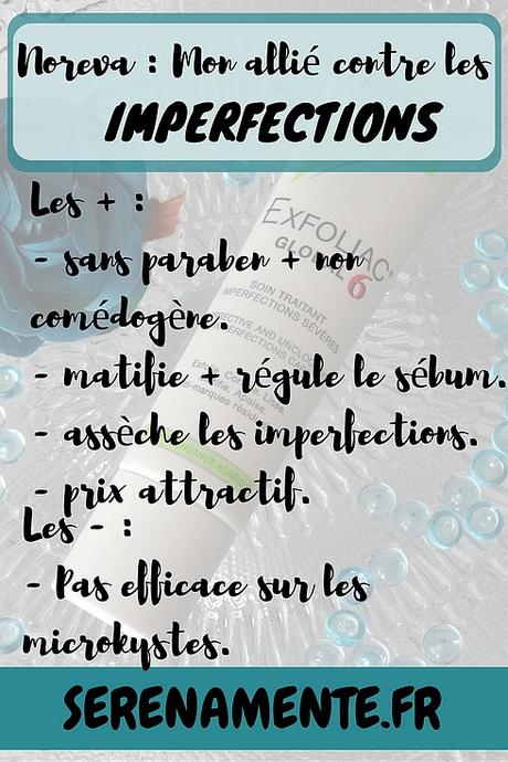Mon allié contre les imperfections : Exfoliac Global 6 Noreva ! Mon allié contre les imperfections : Exfoliac Global 6 Noreva !