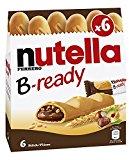 Biscuit Nutella B-Ready pack de 6 pièces - Lot de 4