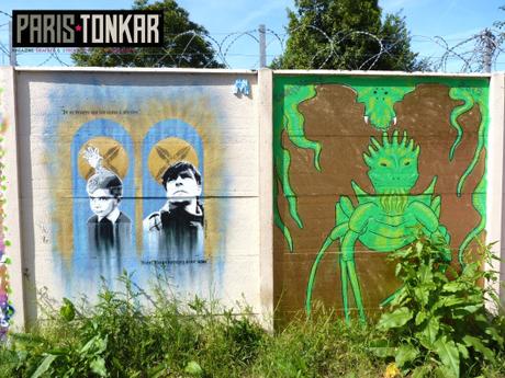 Happy Finger + Codex Urbanus à Saint-Ouen Happy Finger + Codex Urbanus à Saint-Ouen