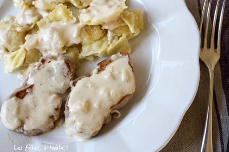 Filet mignon de veau, sauce au Pommeau de Normandie