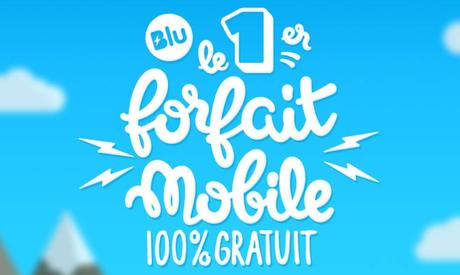 Blu : le 1er forfait mobile 4G 100% gratuit, par Prixtel