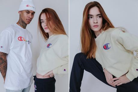 Le loobook de la collection Kith x Champion est arrivé kith champion
