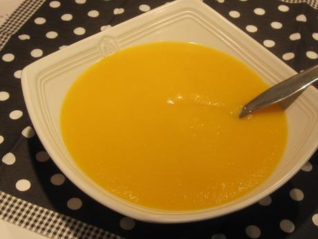 Velouté potiron / lentilles corail