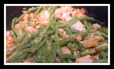 Poêlée d’haricots, chou-fleur au paprika fumé au thermomix ou sans Poêlée d’haricots, chou-fleur au paprika fumé au thermomix ou sans
