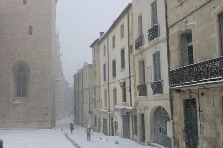Neige à Montpellier