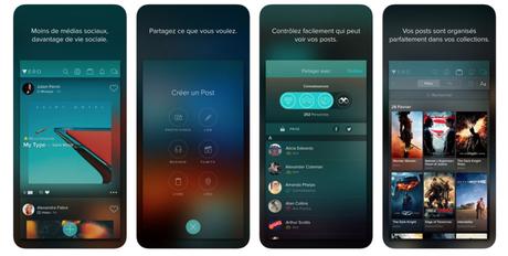Vero sur iPhone veut faire sa place parmi Facebook, Twitter