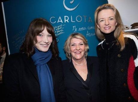 Carla Bruni Sarkosy inauguration Institut Carlota Paris