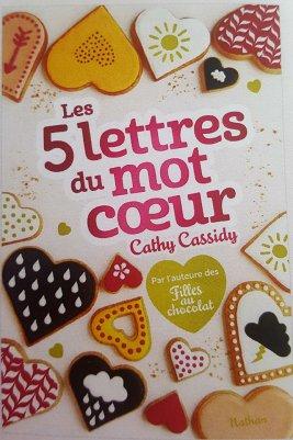 Les 5 lettres du mot cœur