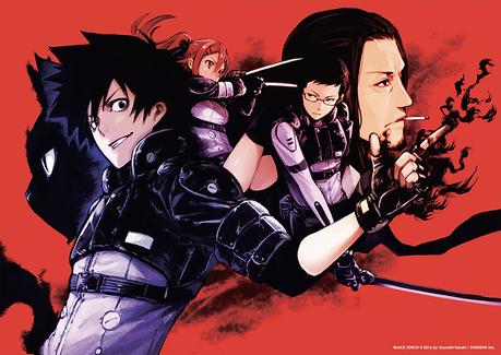 Le manga Black Torch de Tsuyoshi TAKAKI change de magazine au Japon