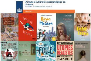 Activités culturelles néerlandaises en France Mars 2018