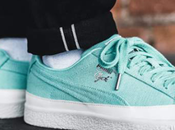 éclat lumineux avec cette Puma Clyde Diamond Supply Blue