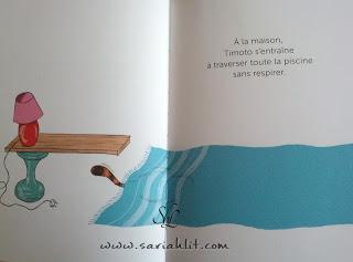 Timoto sait déjà bientôt nager