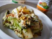 Gratin brocolis pomme terre cancoillotte