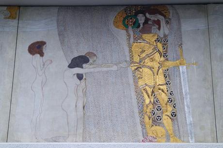 Vienne Wien art nouveau sécession palais Gustav Klimt frise beethoven