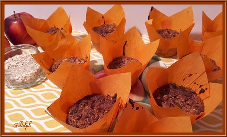 Muffins aux flocons d'avoine et Pommes Muffins aux flocons d'avoine et Pommes