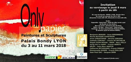 Only papier 2018 – Palais Bondy à Lyon