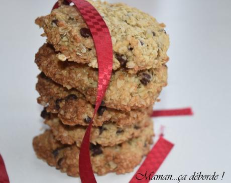 Cookies aux flocons d'avoine et pépites de chocolat