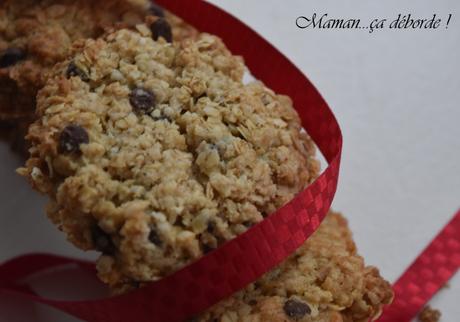 Cookies aux flocons d’avoine et pépites de chocolat