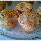 Muffins poire chocolat au thermomix ou sans - La cuisine de poupoule