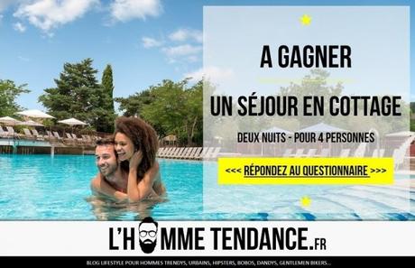 Remplissez le questionnaire et tentez de gagner un séjour en cottage Yelloh! Village