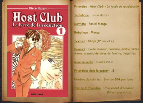 Host Club - Le lycée de la séduction - Bisco Hatori