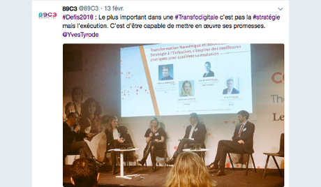 Tweet de 89C3 (BPCE)