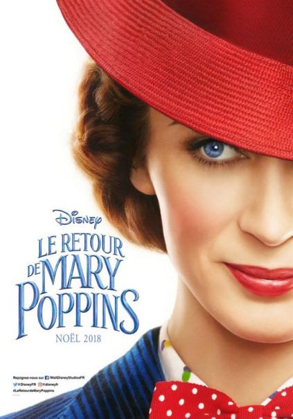 Le retour de Mary Poppins, affiche et première bande annonce