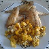 Chou fleur rôtie au thermomix - La cuisine de poupoule