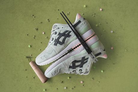 END x Asics Gel Lyte III Wasabi