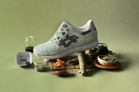 END x Asics Gel Lyte III Wasabi