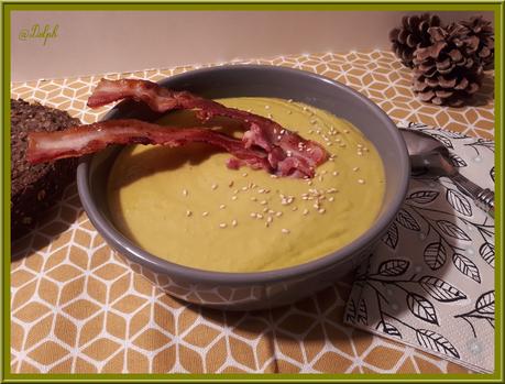 Velouté de Petits pois Carottes et Lait de coco Velouté de Petits pois Carottes et Lait de coco