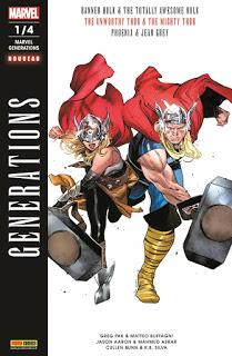 MARVEL GENERATIONS (1/4) : L'ANCIENNE ET LA NOUVELLE GARDE