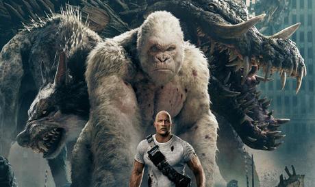 Nouvelle affiche UK pour Rampage de Brad Peyton