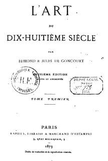 Les lectures françaises du roi Louis II de Bavière (3): l'oeuvre historique de Jules et Edmond de Goncourt Les lectures françaises du roi Louis II de Bavière (3): l'oeuvre historique de Jules et Edmond de Goncourt