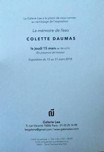 Galerie LEE exposition Andrei Ciubotaru » CLOUDS II » et bientôt -Colette Daumas « la mémoire de l’eau » Galerie LEE exposition Andrei Ciubotaru » CLOUDS II » et bientôt -Colette Daumas « la mémoire de l’eau »